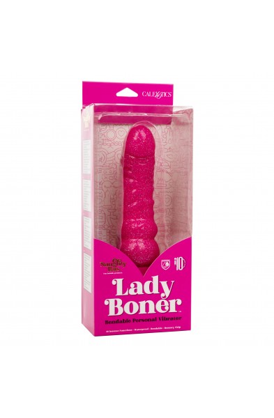 Naughty Bits Lady Boner Bendable Personal  Vibrator