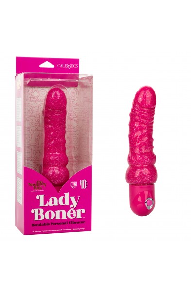 Naughty Bits Lady Boner Bendable Personal  Vibrator