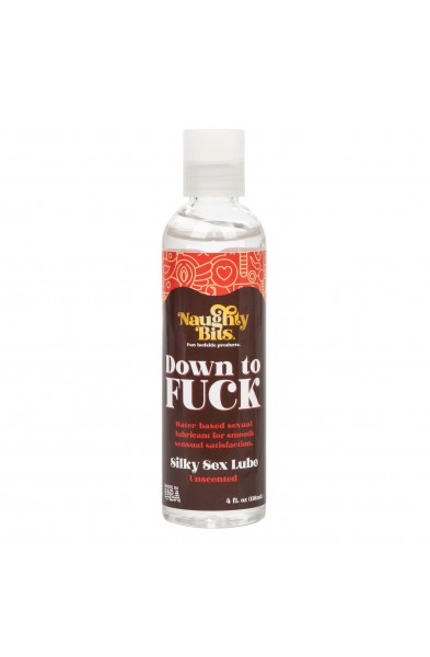 Naughty Bits Down to Fuck Silky Sex Lube - Bulk