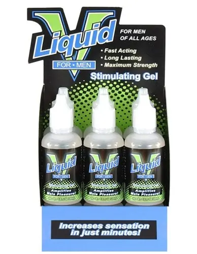 Liquid v for Men - 6 Pack Display