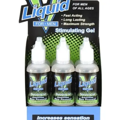 Liquid v for Men - 6 Pack Display