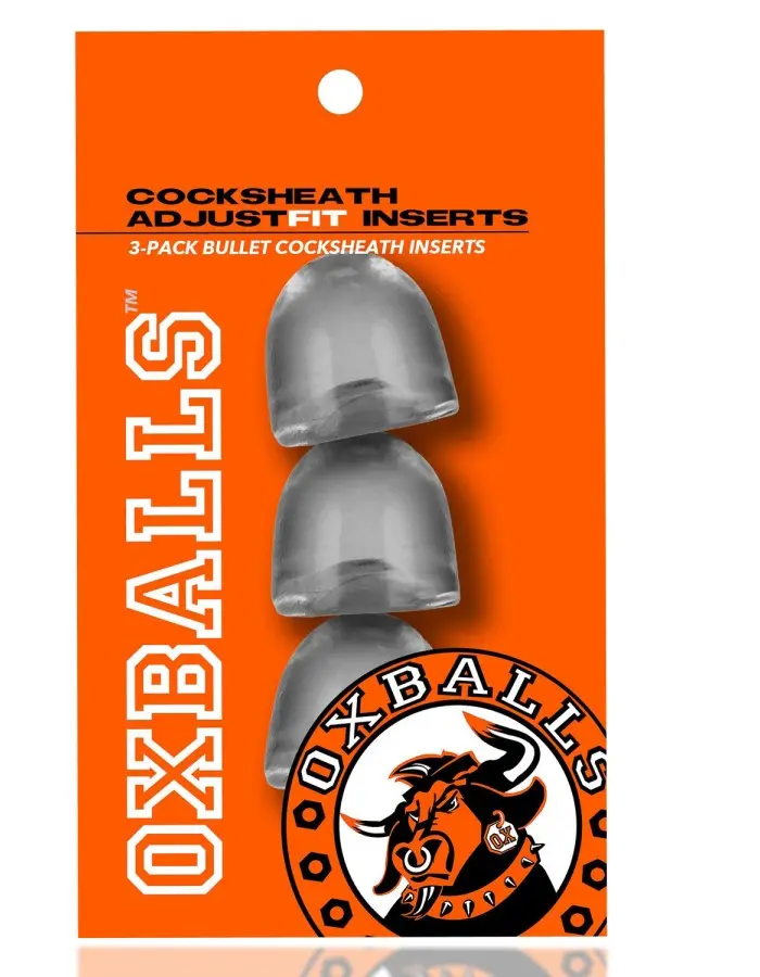 Cocksheath Adjustfit 3 Pack Bullet Inserts