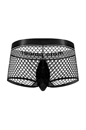 Cock Pit Net Mini Cock Ring Short - Large - Black