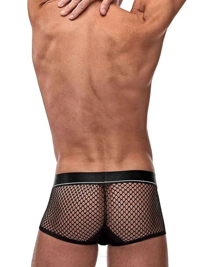Cock Pit Net Mini Cock Ring Short - Medium Black