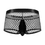 Cock Pit Net Mini Cock Ring Short - Medium Black