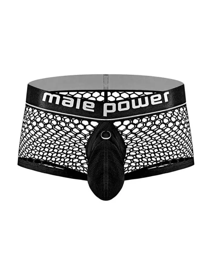 Cock Pit Net Mini Cock Ring Short - Small - Black