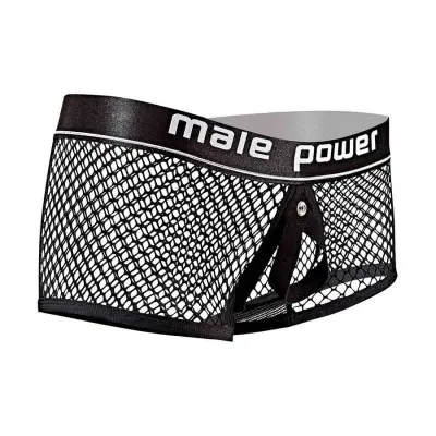 Cock Pit Net Mini Cock Ring Short - Small - Black