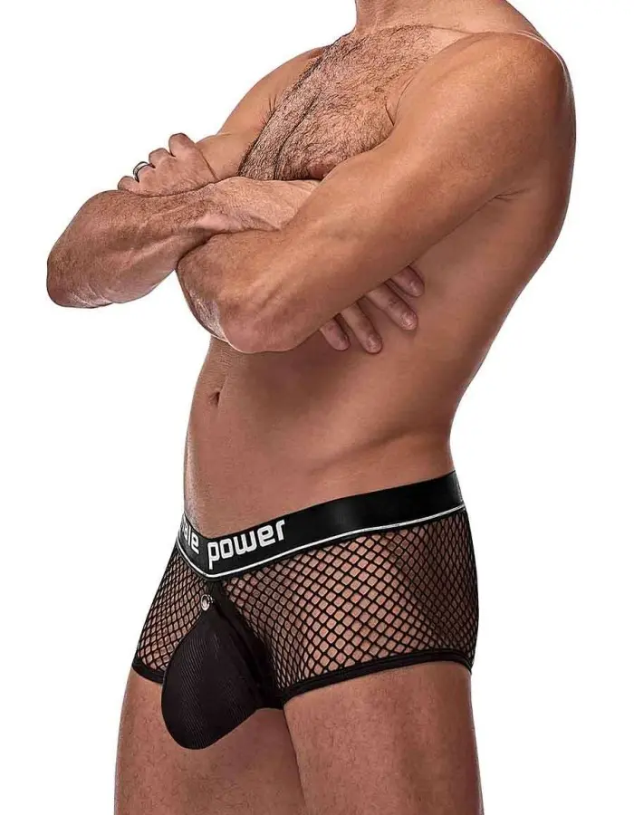 Cock Pit Net Mini Cock Ring Short - Small - Black