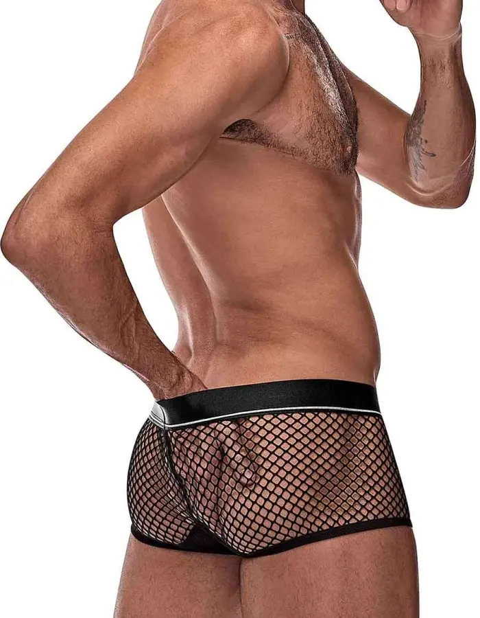 Cock Pit Net Mini Cock Ring Short - Small - Black