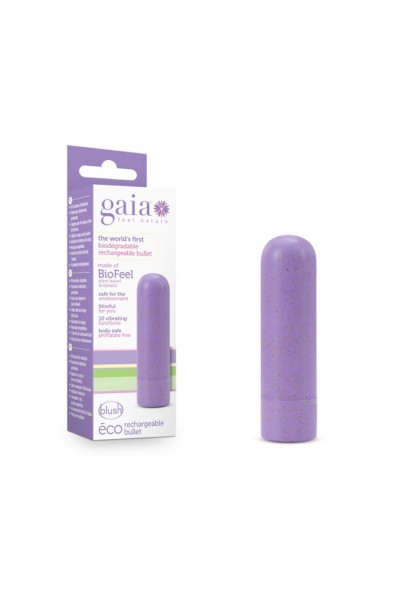 Gaia - Eco Rechargeable Bullet - Lilac