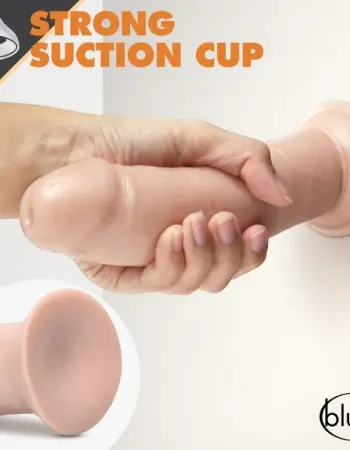 Dr. Skin Glide - 8 Inch Self Lubricating Dildo - Vanilla