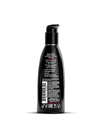 Aqua Cherry Flavored Water Based Intimate Lubricant - 2 Fl. Oz.