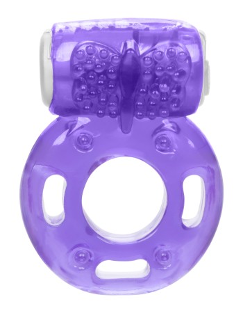 Foil Pack Vibrating Ring - Purple