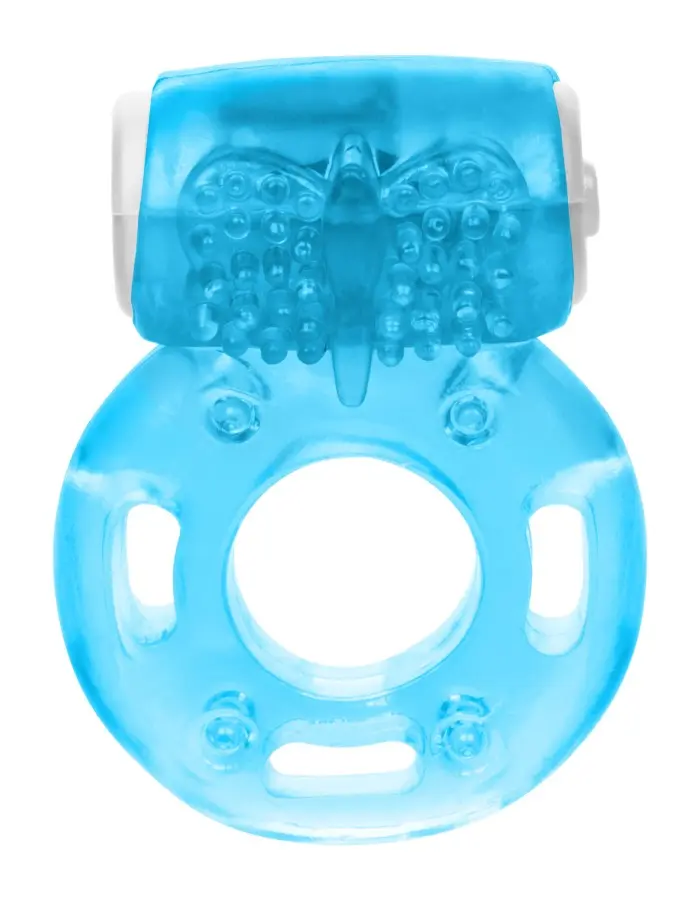 Foil Pack Vibrating Ring - Blue