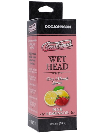 Goodhead - Wet Head - Dry Mouth Spray - Pink Lemonade - 2 Fl. Oz. (59ml)