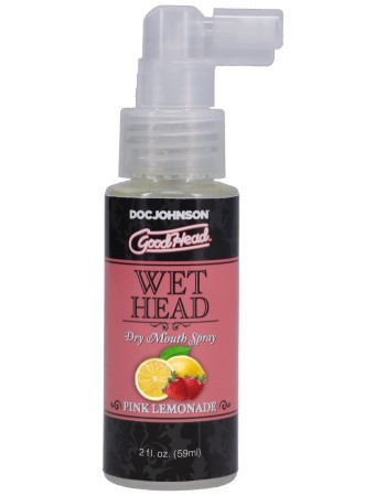 Goodhead - Wet Head - Dry Mouth Spray - Pink Lemonade - 2 Fl. Oz. (59ml)