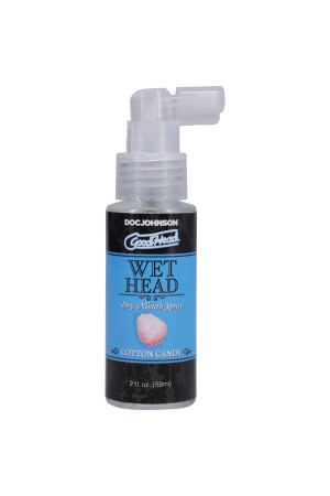 Goodhead - Wet Head - Dry Mouth Spray - Cotton  Candy - 2 Fl. Oz. (59ml)