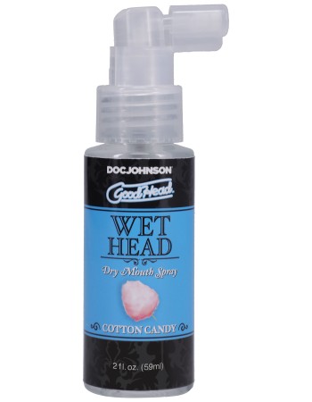 Goodhead - Wet Head - Dry Mouth Spray - Cotton Candy - 2 Fl. Oz. (59ml)