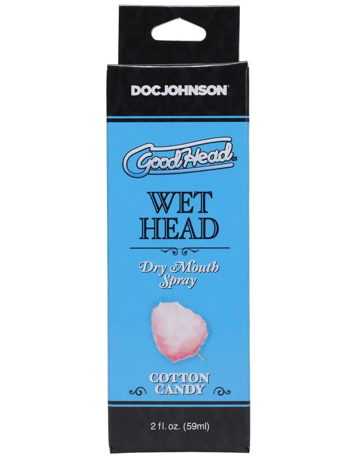 Goodhead - Wet Head - Dry Mouth Spray - Cotton Candy - 2 Fl. Oz. (59ml)
