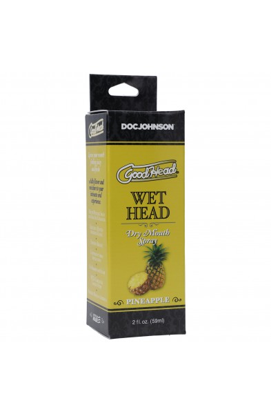 Goodhead - Wet Head - Dry Mouth Spray - Pineapple  - 2 Fl. Oz.