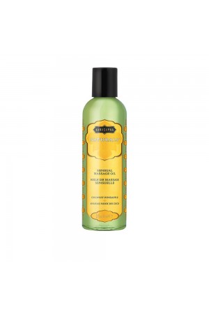 Naturals Massage Oil - Coconut Pineapple - 2 Fl Oz (59 ml)