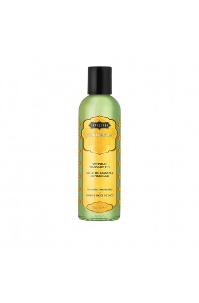 Naturals Massage Oil - Coconut Pineapple - 2 Fl Oz (59 ml)