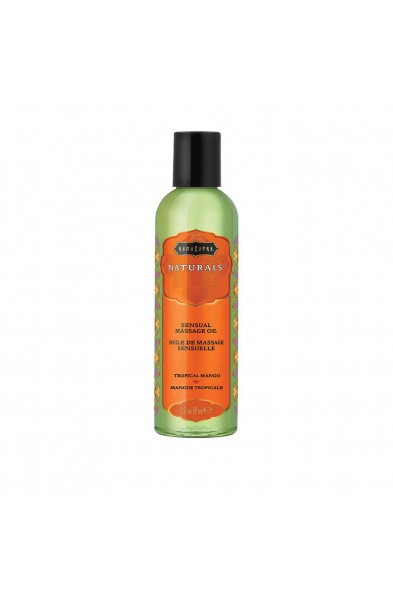 Naturals Massage Oil - Tropical Mango - 2 Fl Oz (59 ml)