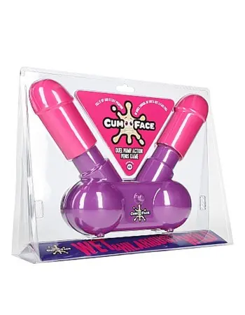 Cum Face - Duel Pump Action Penis Game