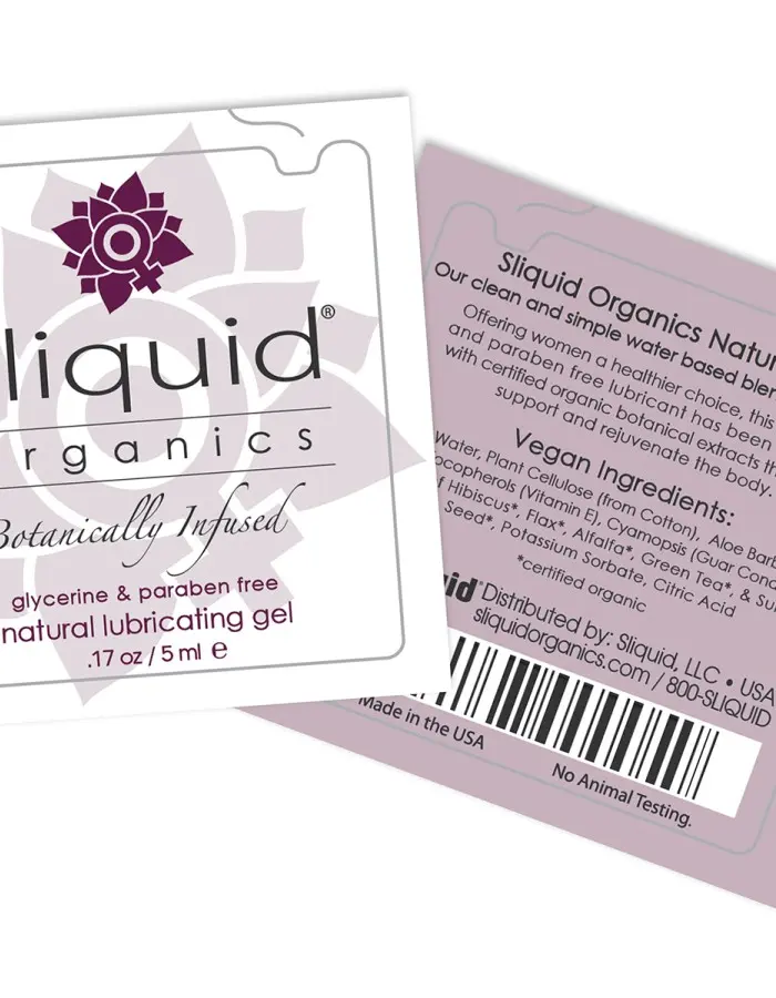 Organics Natural Gel P.O.P. - .17 Fl. Oz. - 60  Count Display