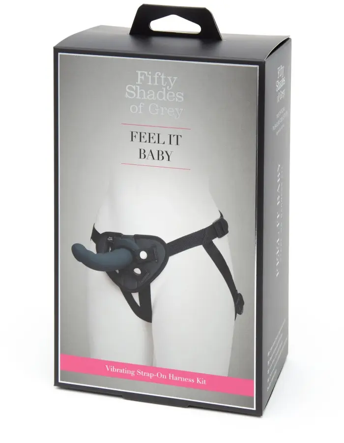 Fifty Shades Feel It Baby Strap on Dildo Set