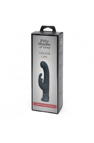 Fifty Shades Greedy Girl Dual Density G-Spot Rabbit Vibrator