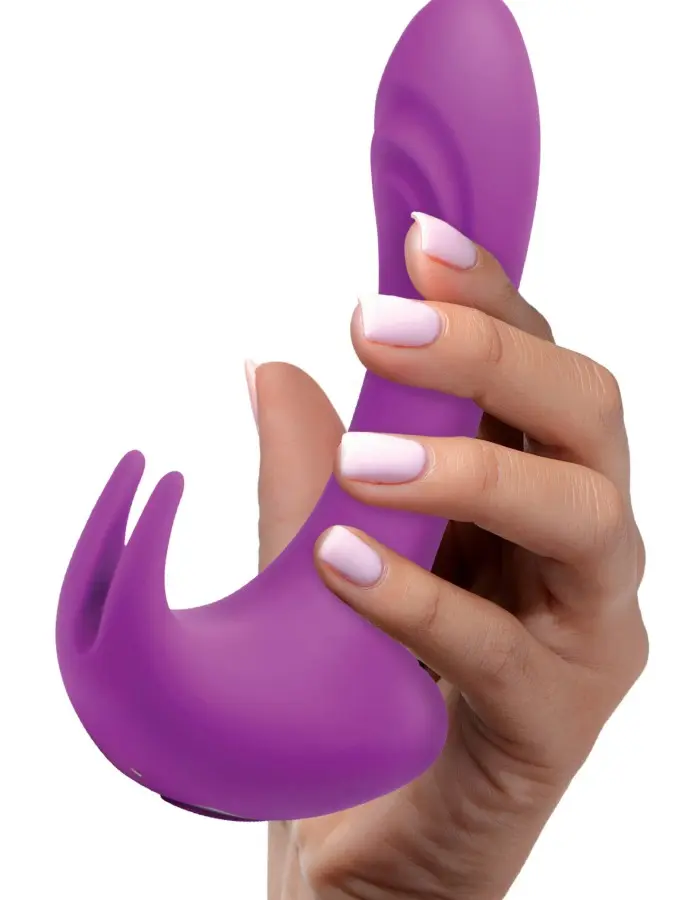 12x Lux Rocker Pulsing and Vibrating G-Spot Rabbit - Pink