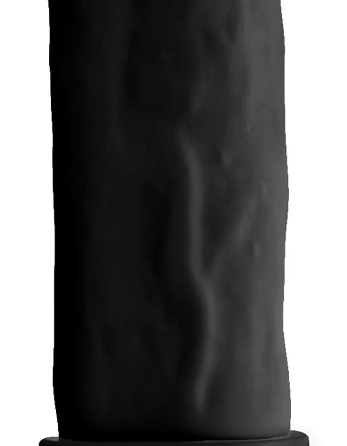 8x Auto Pounder Vibrating and Thrusting Dildo With Handle - Black