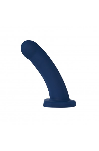 Nexus Collection - Banx - 8 Inch Silicone Dildo -  Navy