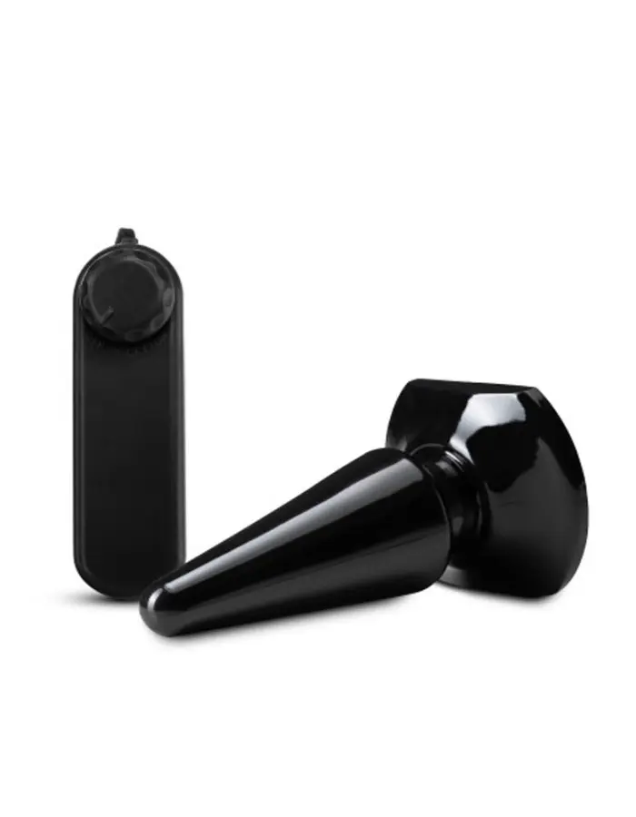 Anal Adventures - Basic Vibrating Anal Pleaser - Black