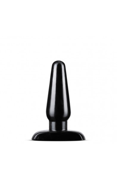 Anal Adventures - Basic Anal Plug - Medium -  Black