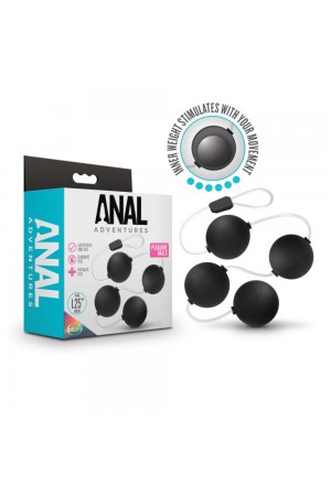 Anal Adventures - Pleasure Balls - Black