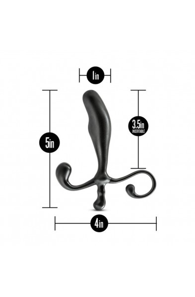 Anal Adventures - Prostate Stimulator - Black