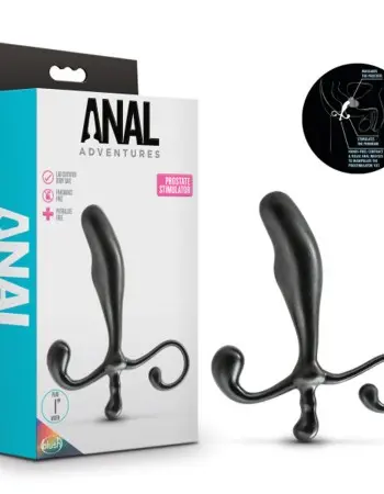 Anal Adventures - Prostate Stimulator - Black