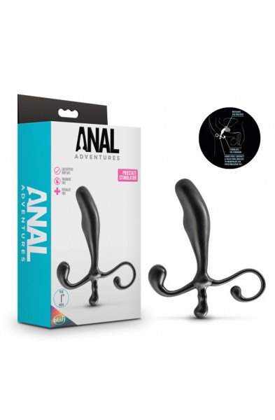 Anal Adventures - Prostate Stimulator - Black