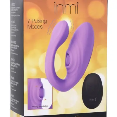 7x Pulse Pro Pulsating and Clit Stim Vibe With  Remote