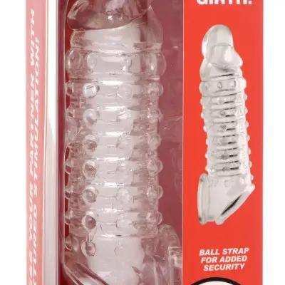 1.5 Inch Penis Enhancer Sleeve - Clear