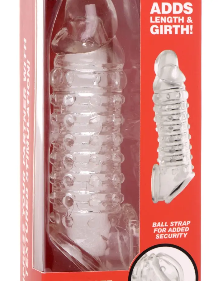 1.5 Inch Penis Enhancer Sleeve - Clear