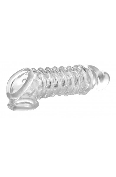 1.5 Inch Penis Enhancer Sleeve - Clear