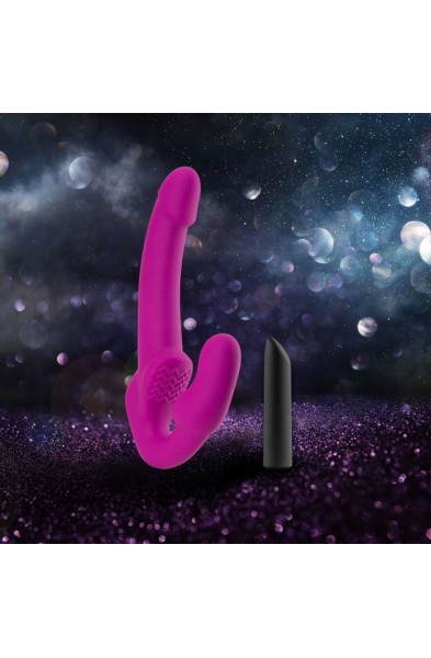 Temptasia - Estella - Strapless Silicone Dildo -  Pink