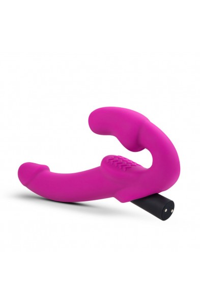 Temptasia - Estella - Strapless Silicone Dildo -  Pink