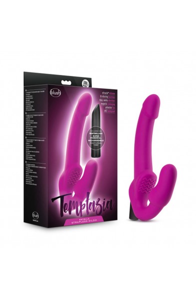 Temptasia - Estella - Strapless Silicone Dildo -  Pink