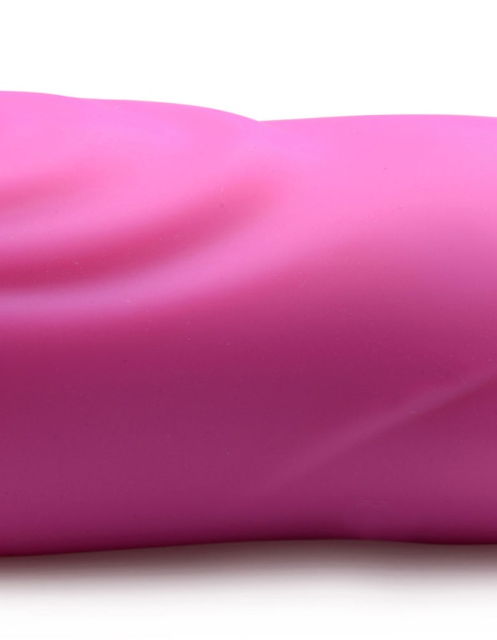 7x Pulsing Rechargeable Silicone Vibrator - Pink