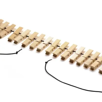 Firecracker Clothespin Body Zipper