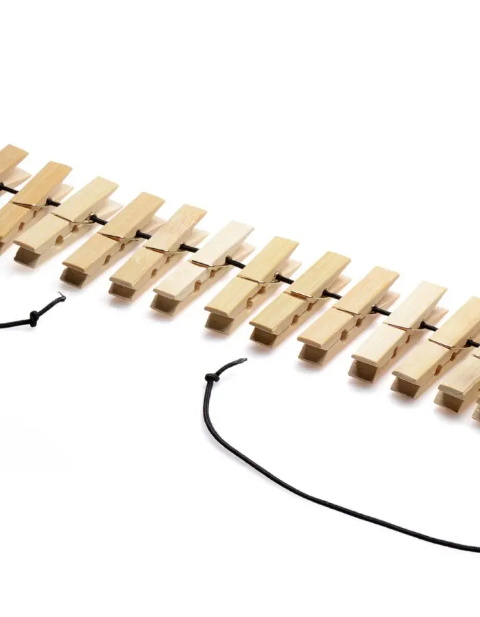 Firecracker Clothespin Body Zipper